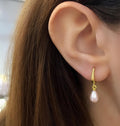 925 Sterling Silver Pearl Earrings – Elegant Freshwater Pearl Jewelry for Women - Etna Gift