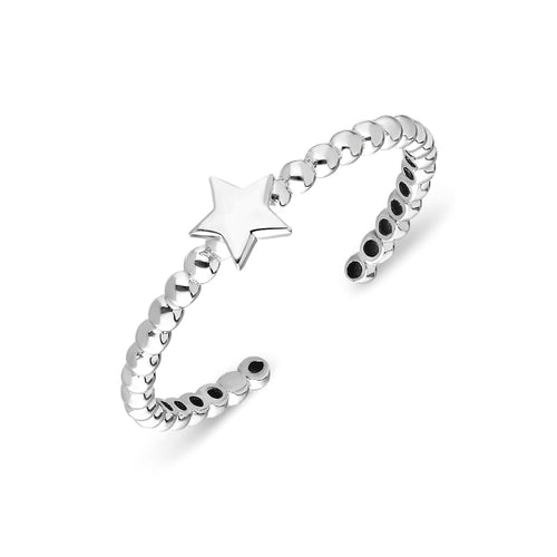 925 Sterling silver star ring - Etna Gift