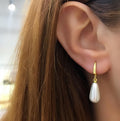 925 Sterling Silver Pearl Drop Earrings