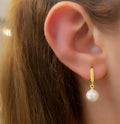 925 Sterling Silver Pearl Earrings