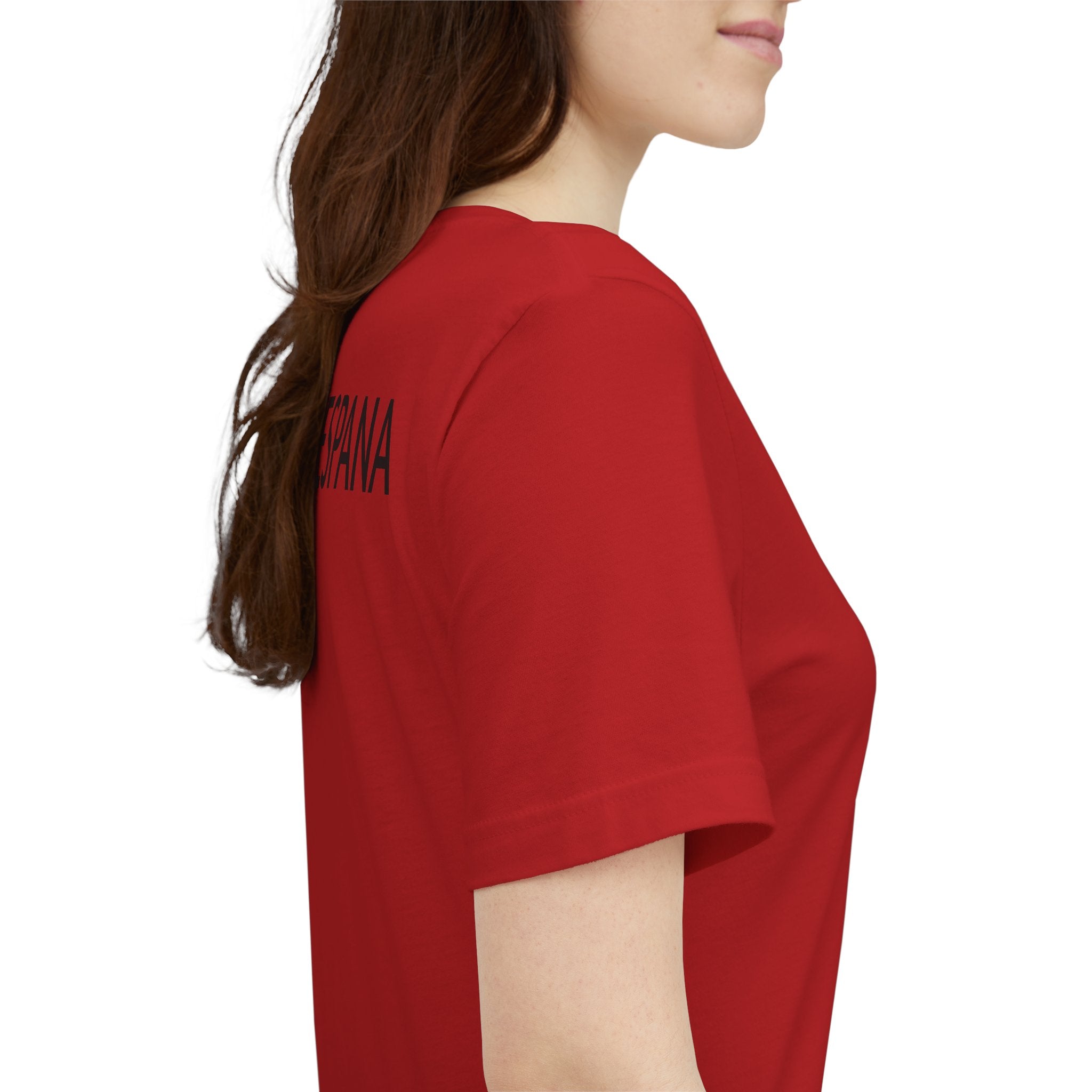 Spain Pride Unisex T-Shirt, Casual Wear, Spain Tee, Travel Souvenir, Sports Fan Gear, Spain Gifts, Cool Summer Shirt