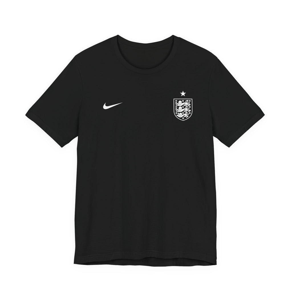 England Crest Soccer Tee — 'ENGLAND' Back Graphic