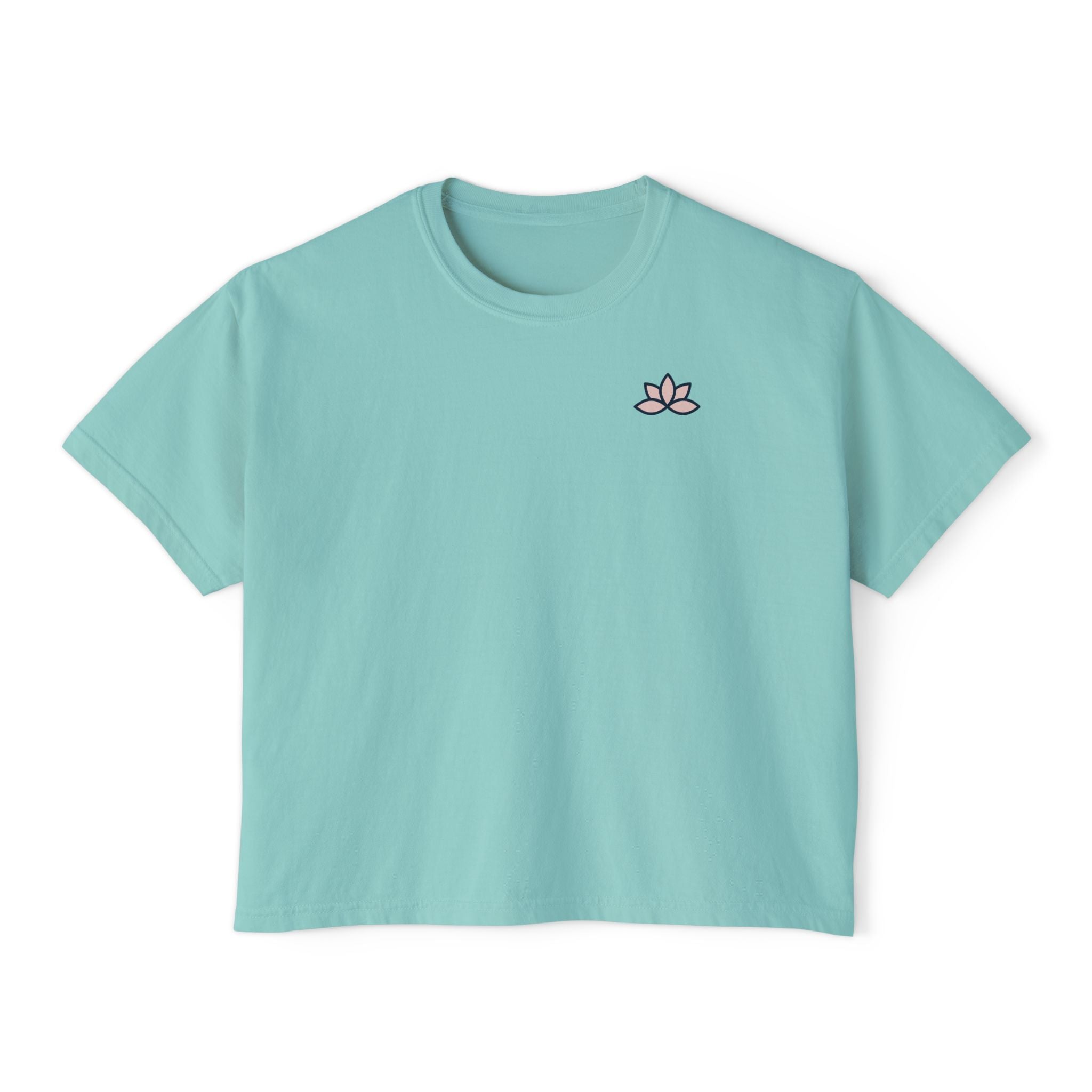 Yoga Time Women's Boxy Tee  Relaxed Fit Yoga Tee for Women