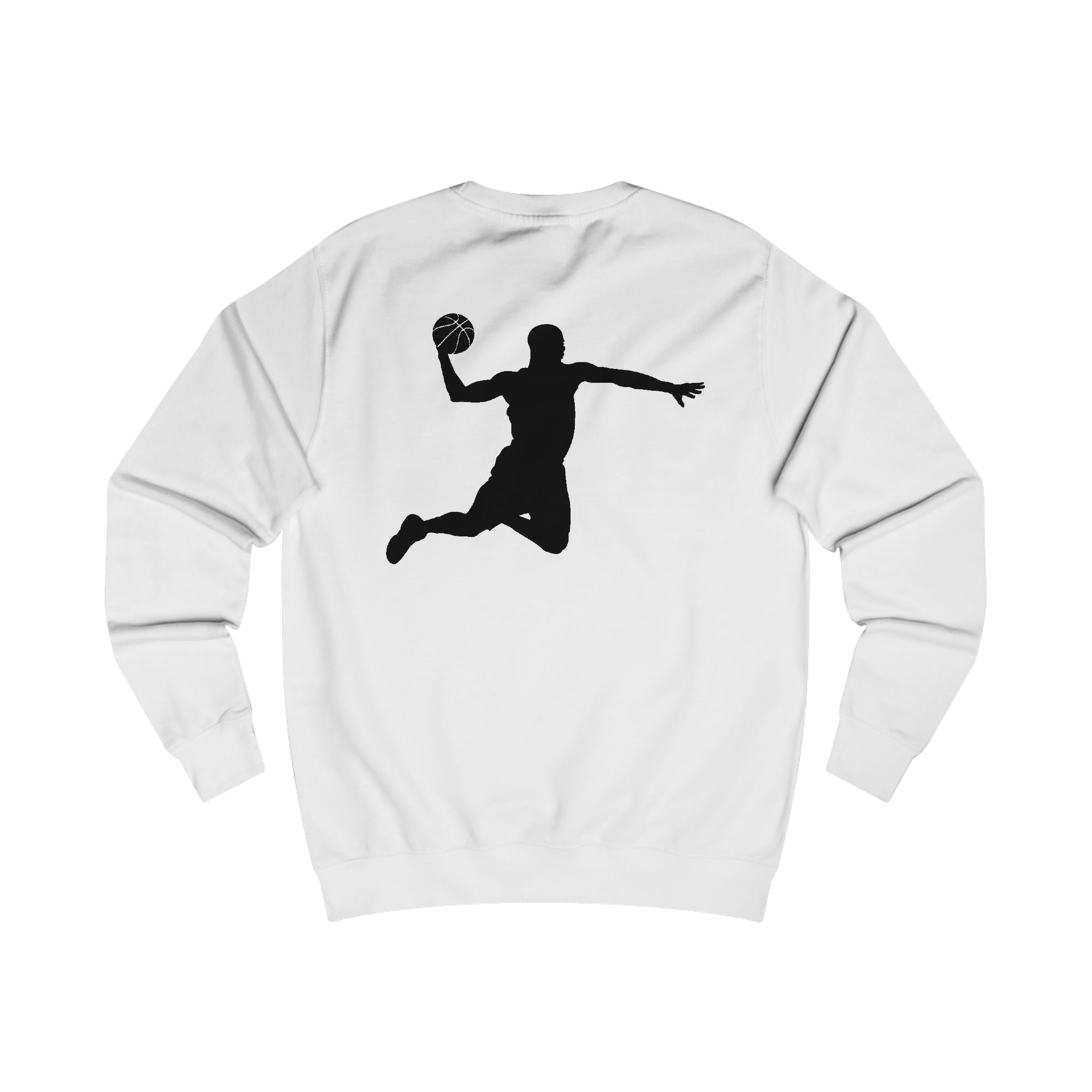 NBA Logo & Dunk Silhouette Sweatshirt | Basketball Crewneck