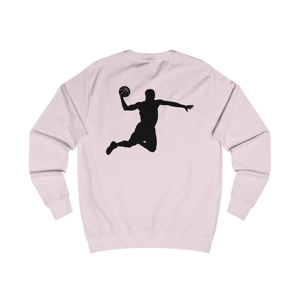 NBA Logo & Dunk Silhouette Sweatshirt | Basketball Crewneck