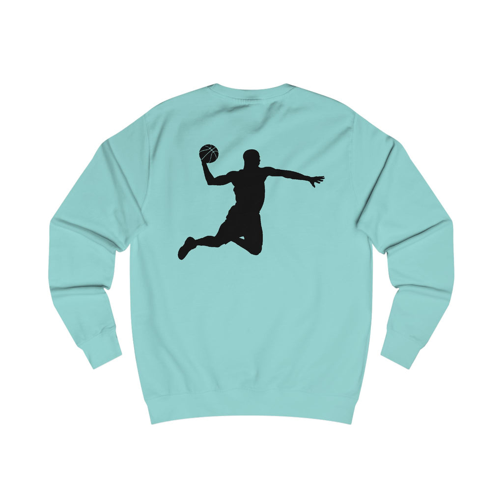 NBA Logo & Dunk Silhouette Sweatshirt | Basketball Crewneck