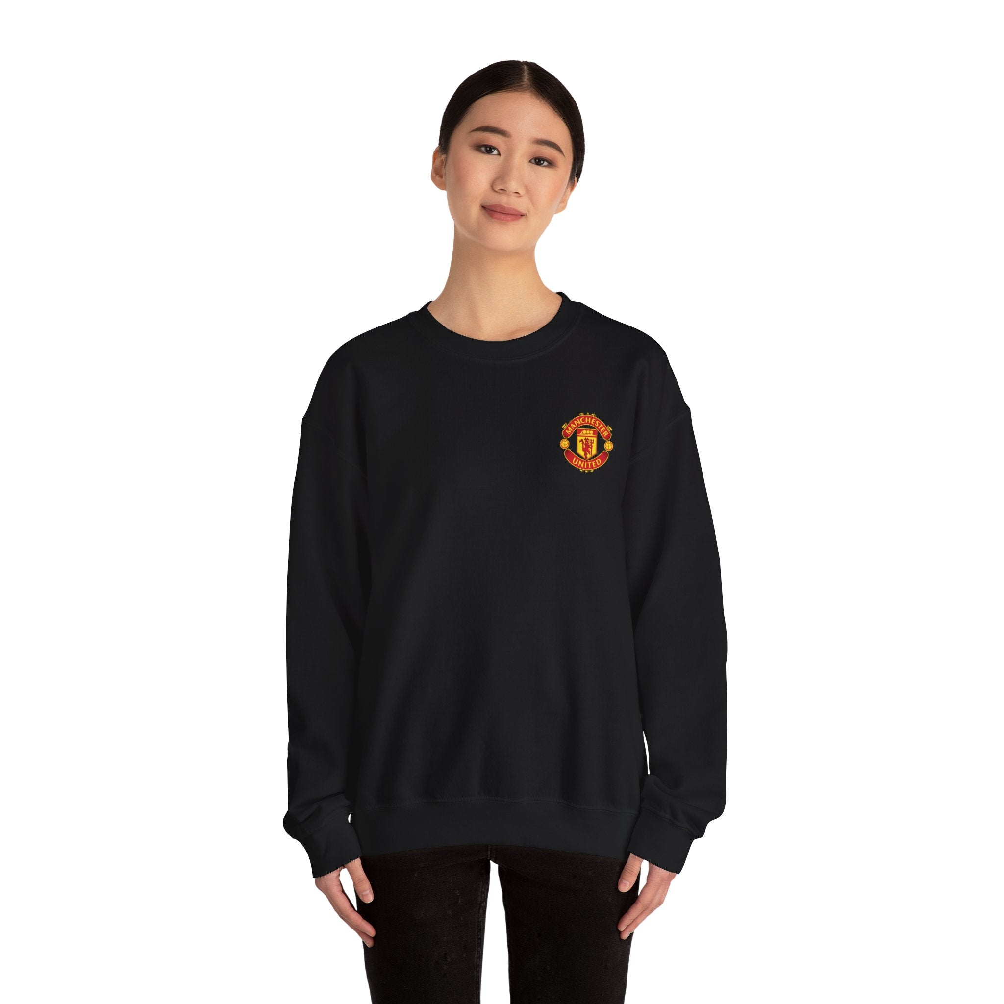 Crewneck Sweatshirt — Manchester United FC Logo Pullover