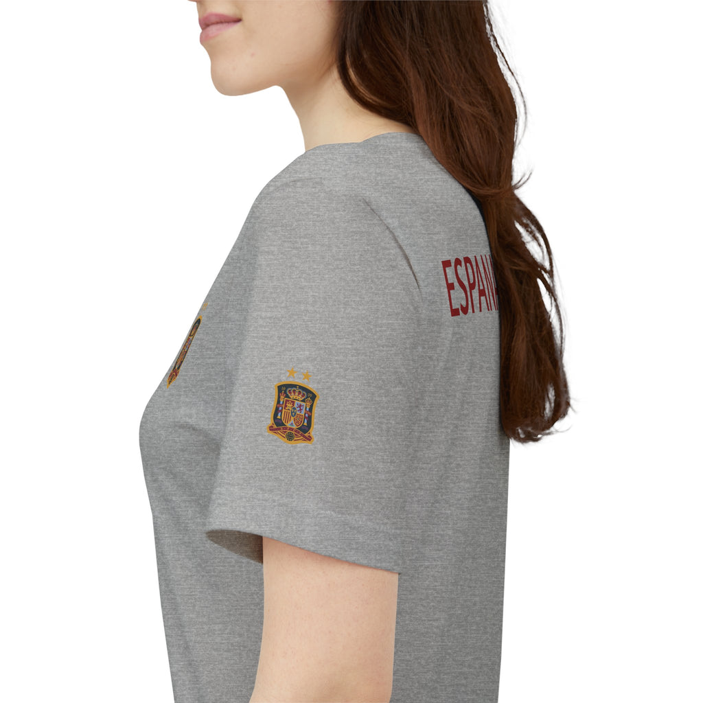 Spain Pride Unisex T-Shirt, Casual Wear, Spain Tee, Travel Souvenir, Sports Fan Gear, Spain Gifts, Cool Summer Shirt