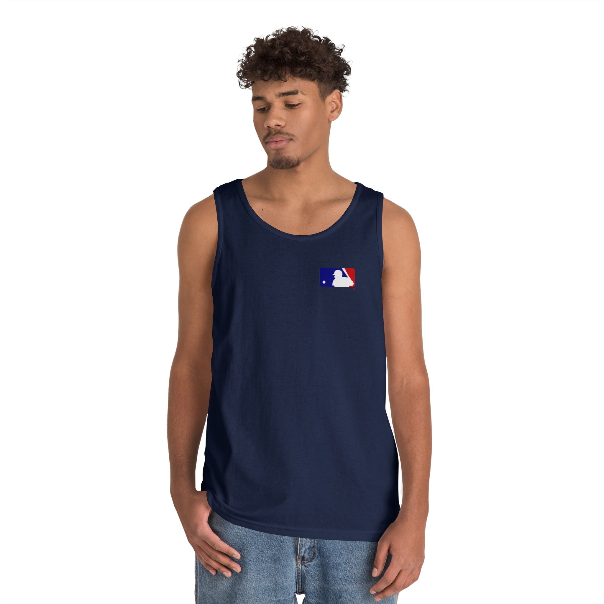 Baseball Glove Tank Top  Vintage Mitt & Ball Graphic