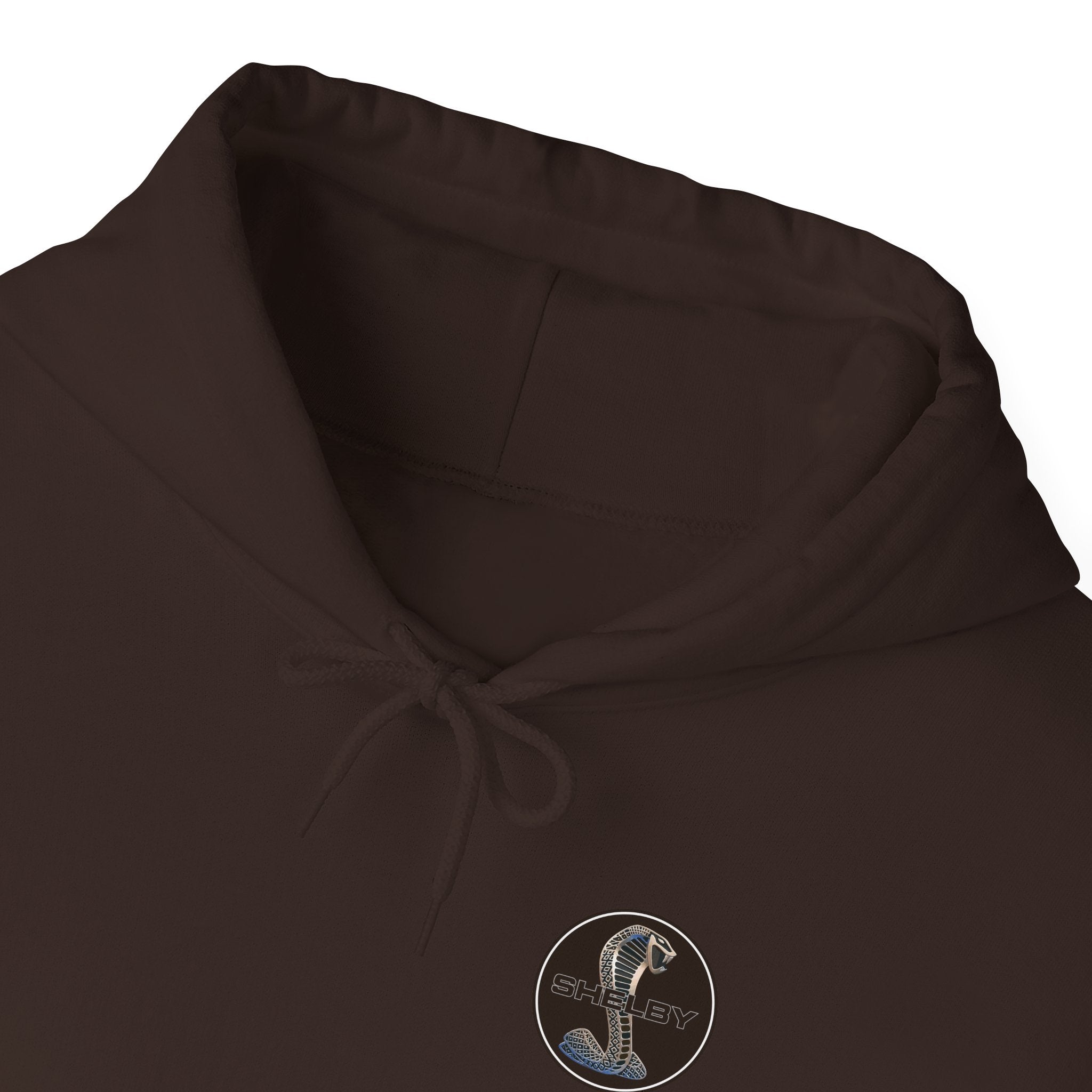 Classic Mustang Hoodie  Vintage Blue Pony Car Pullover