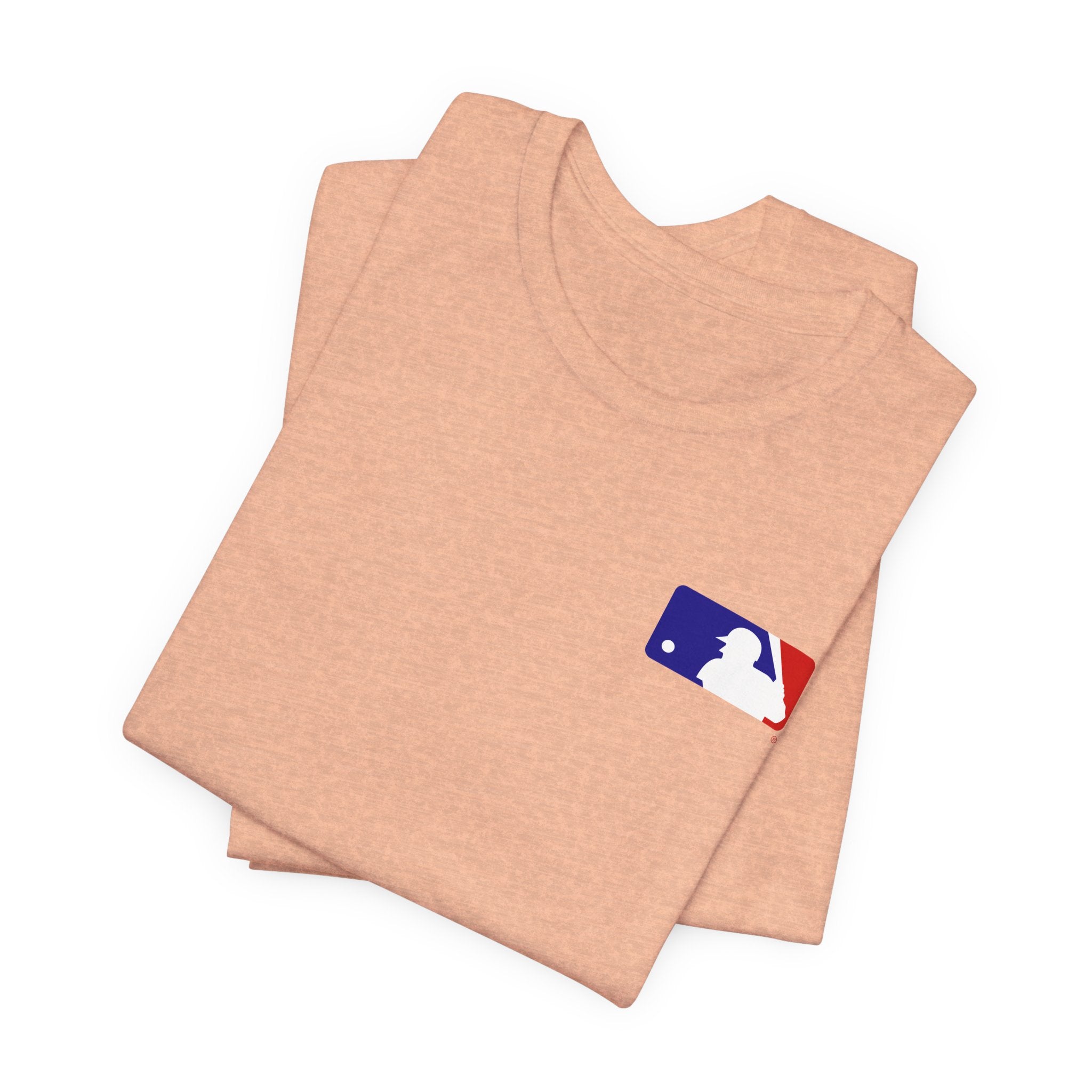 Baseball Logo T-Shirt  Minimal Chest Patch Tee