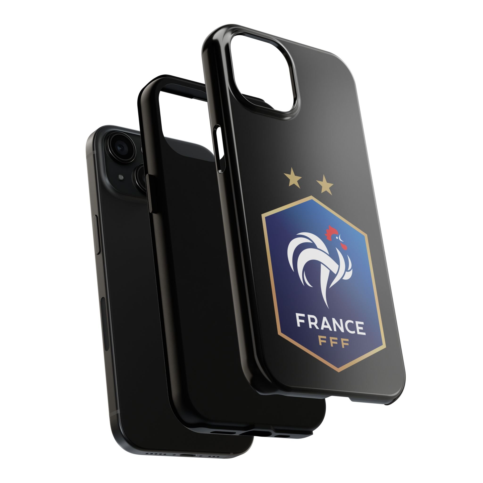 France Football Crest Tough Phone Case  Protective Soccer Team iPhone Cover