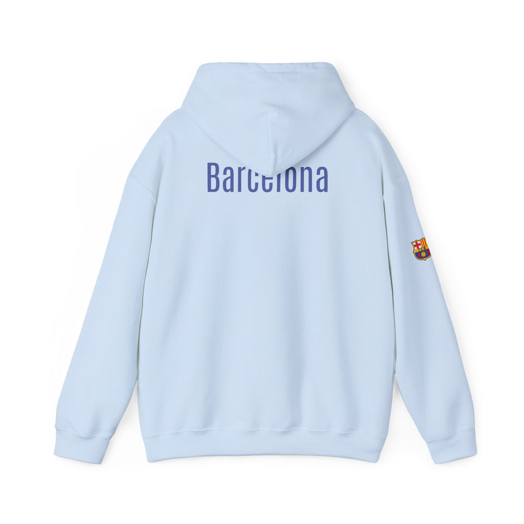 Hoodie  Barcelona Crest Hoodie with Small Badge