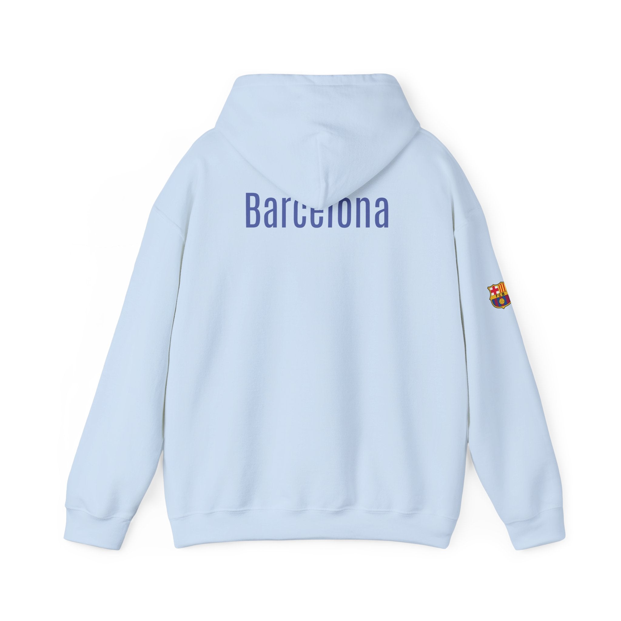 Hoodie  Barcelona Crest Hoodie with Small Badge