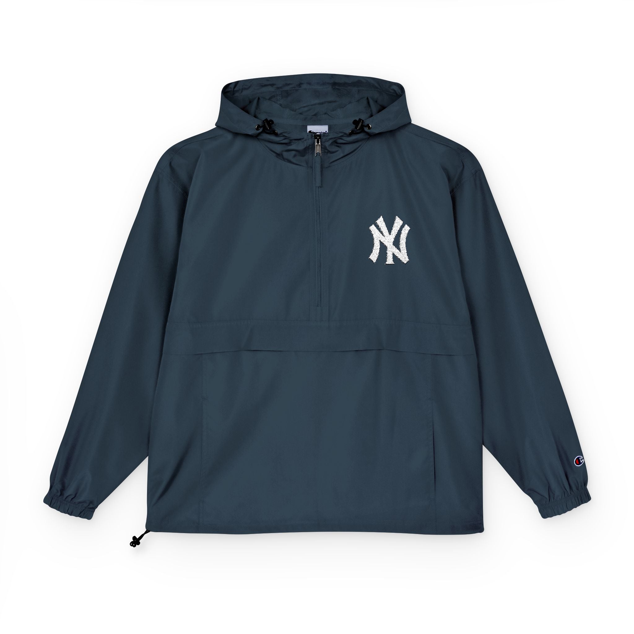 Newyork Logo Anorak Jacket  Packable Champion Windbreaker