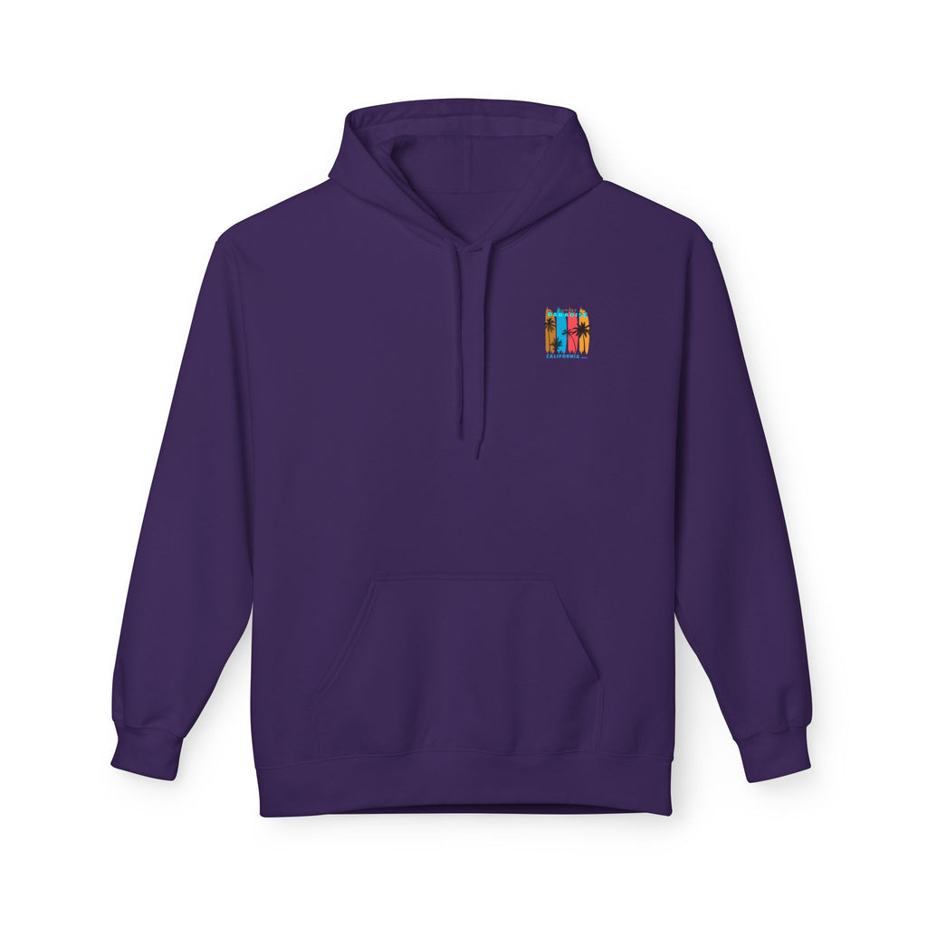 California Sunset Surf Hoodie  Summer Vacation Beach Pullover