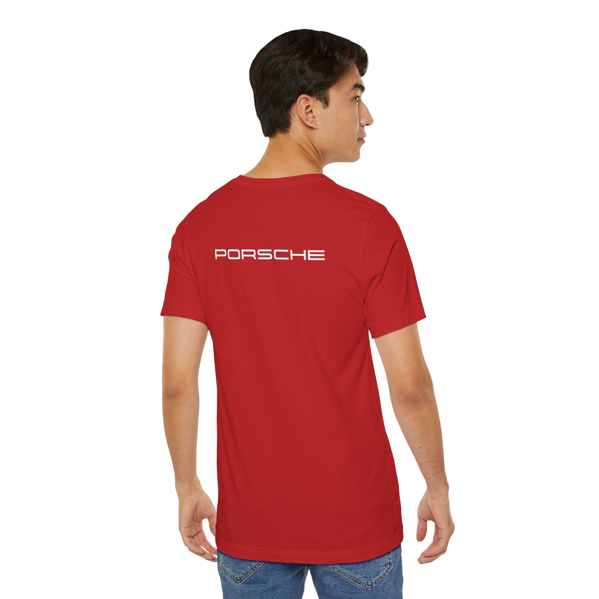 Porsche Crest Tee — Classic Logo Short Sleeve Shirt