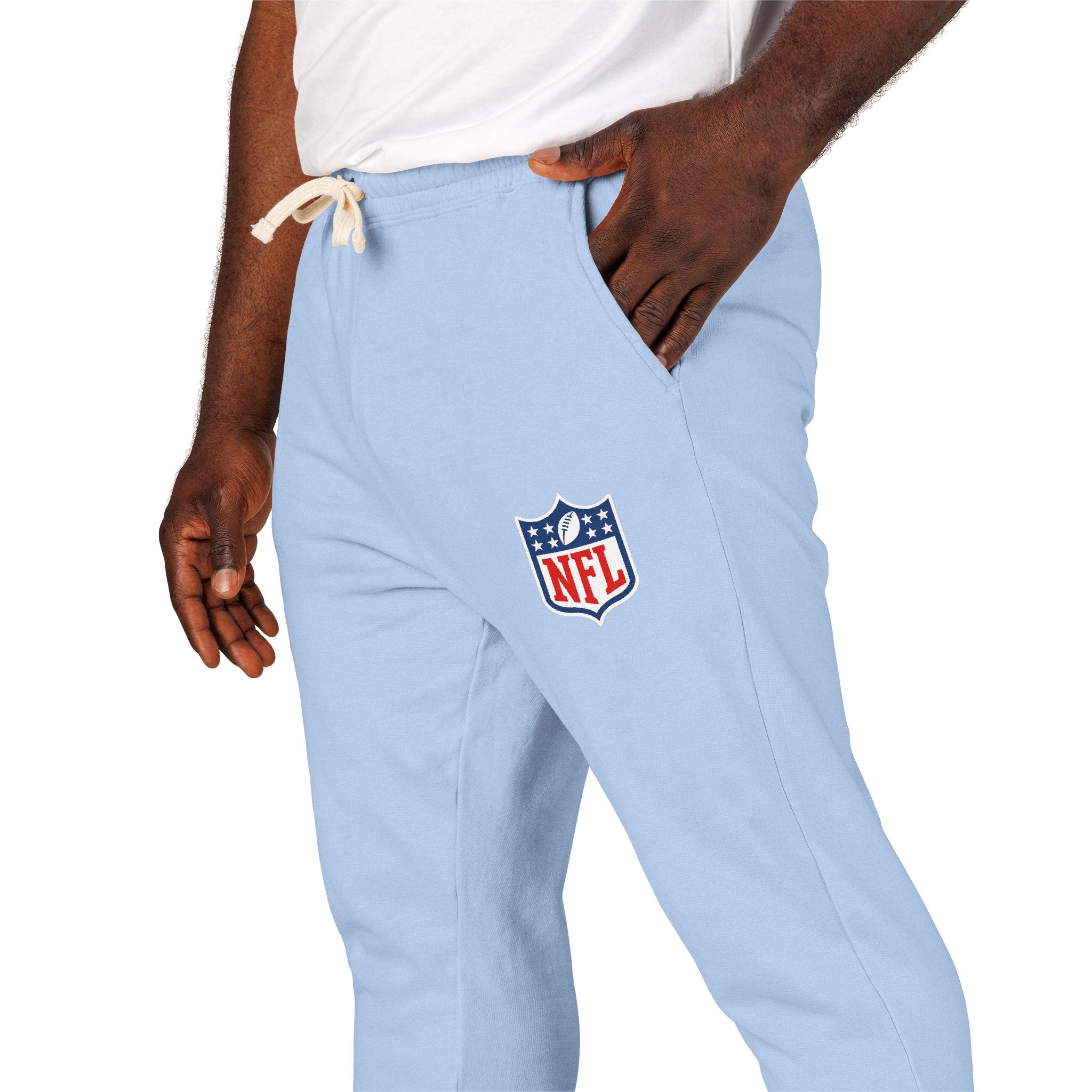 NFL Logo Fleece Sweatpants  Garment-Dyed Joggers