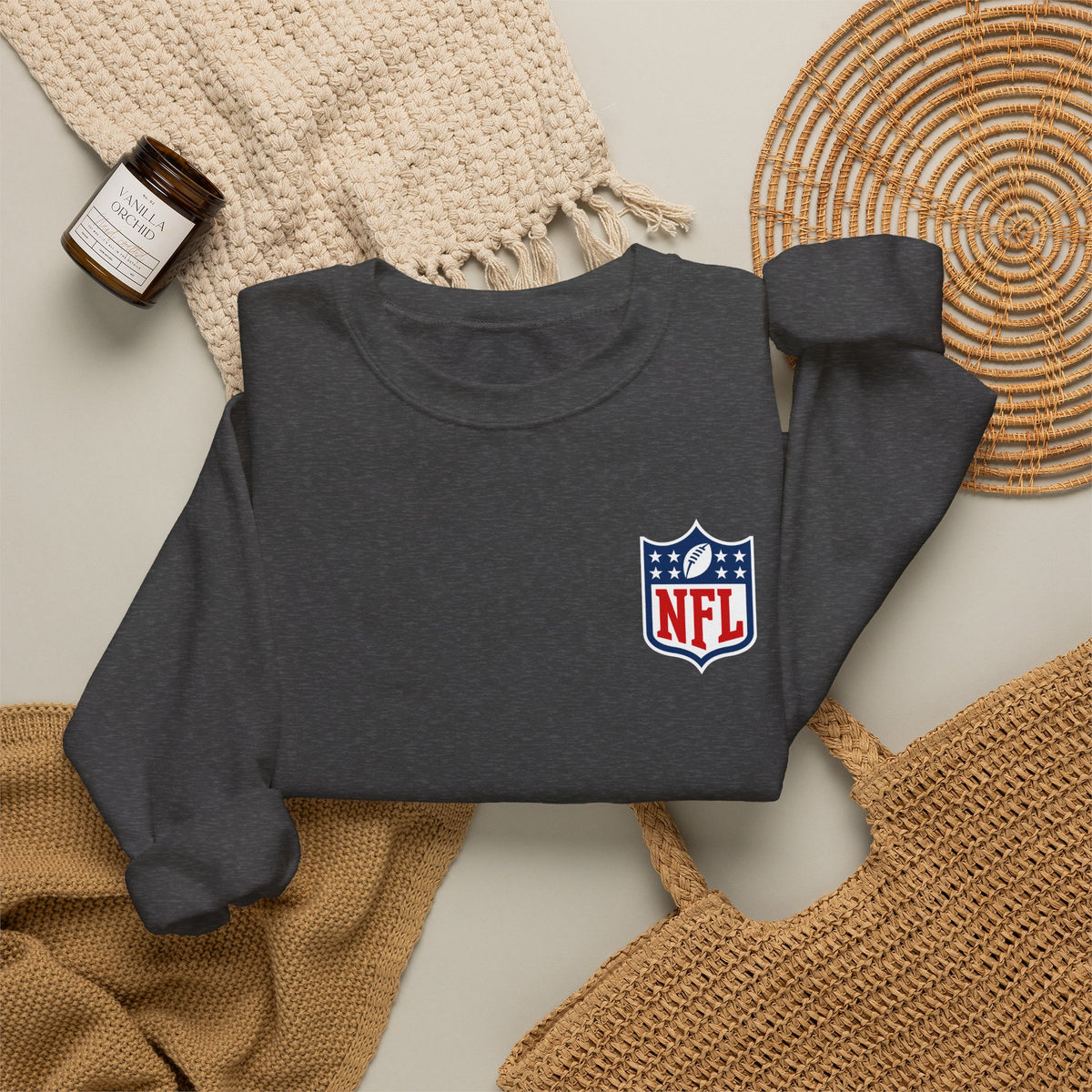 NFL Logo Crewneck Sweatshirt