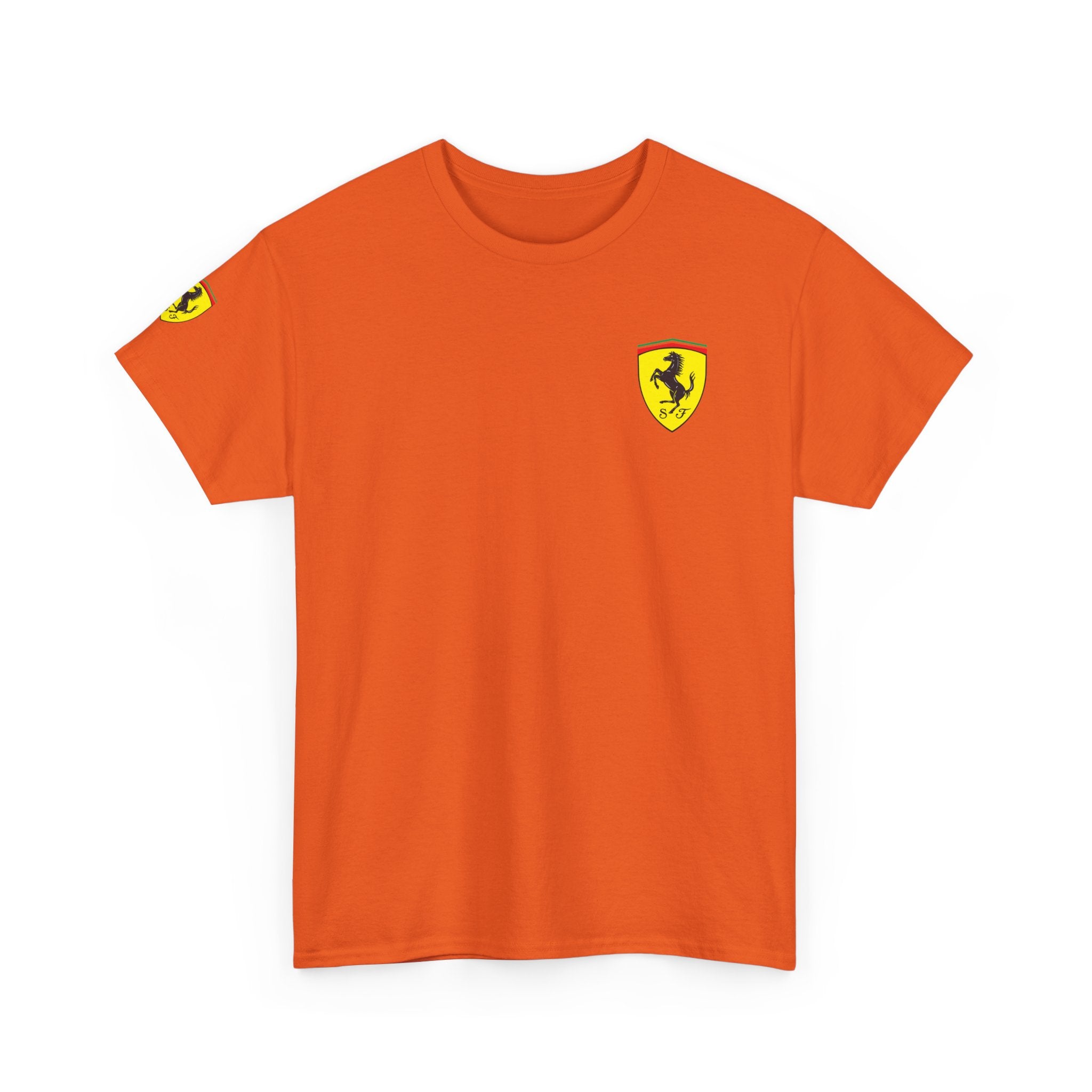 Ferrari Graphic Tee — Classic Racing Logo T-Shirt