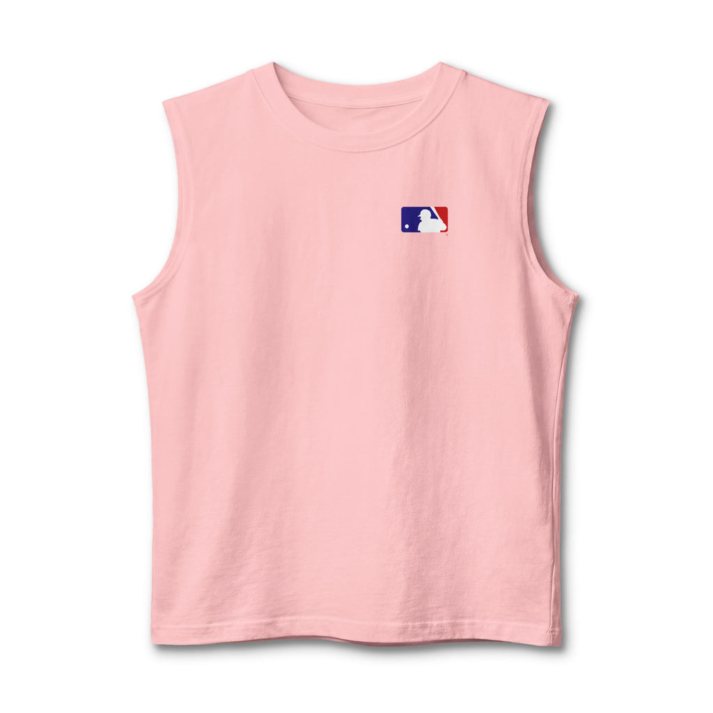 Baseball Logo Muscle Tank  MLB Inspired Sleeveless Tee