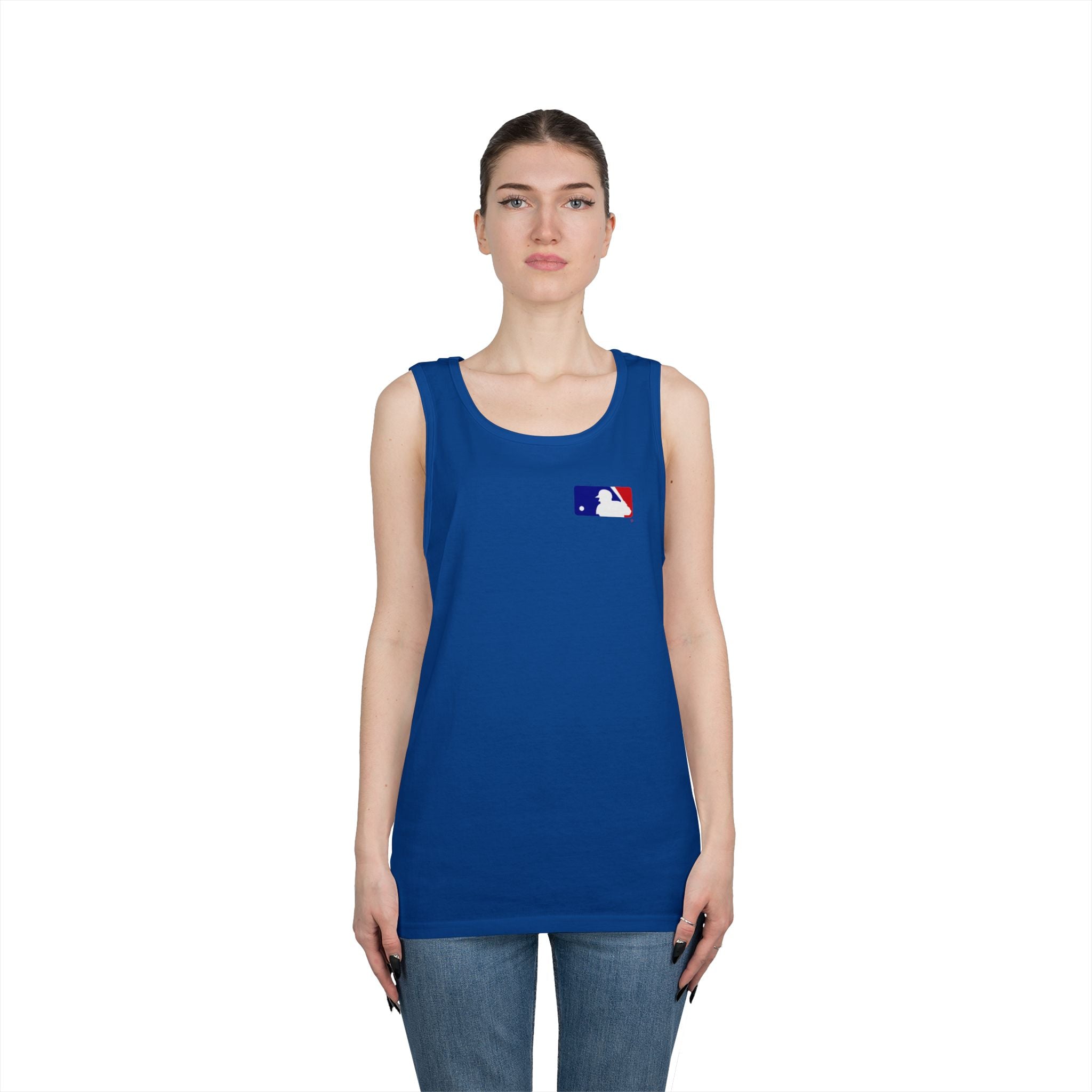 Baseball Glove Tank Top  Vintage Mitt & Ball Graphic