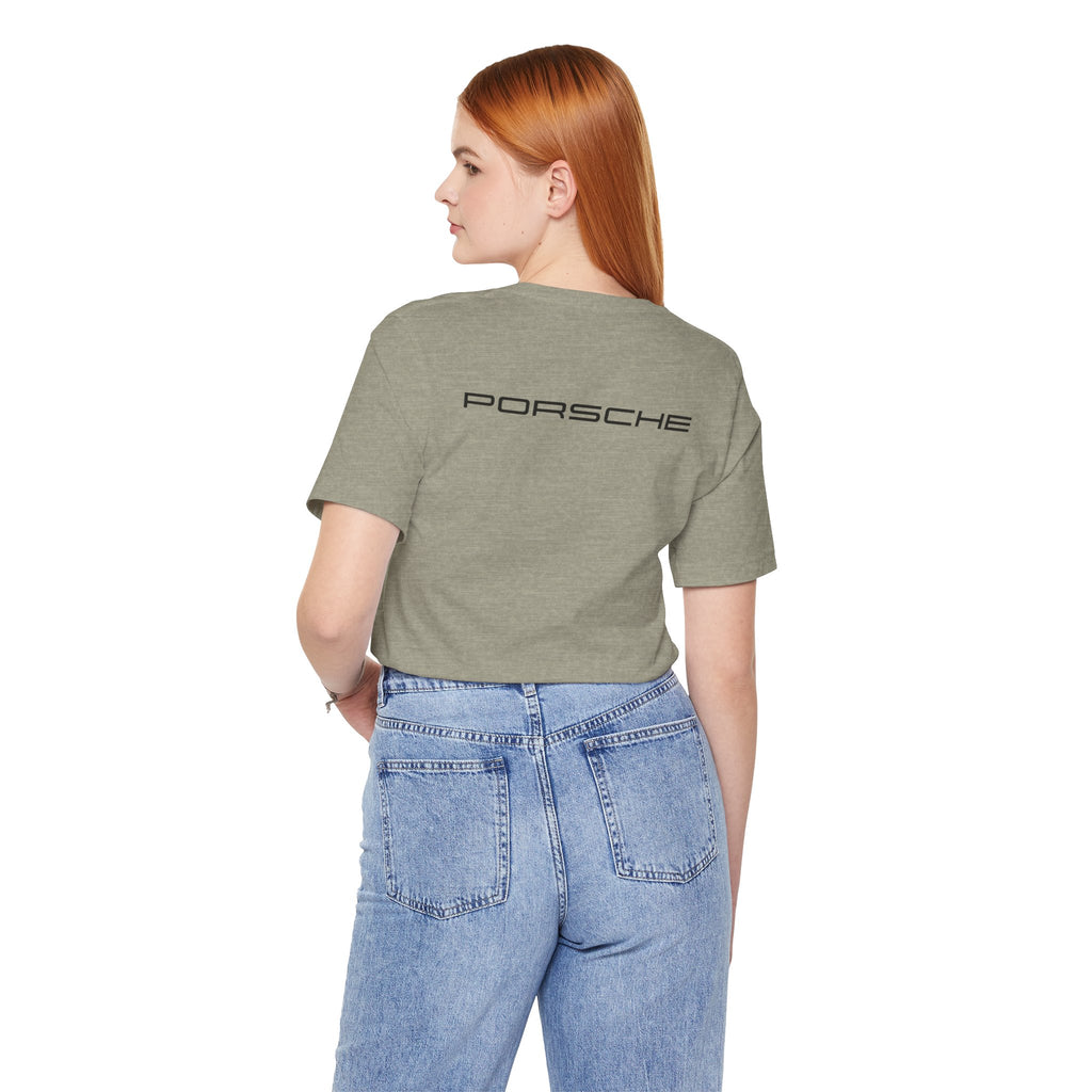 Porsche Crest Tee — Classic Logo Short Sleeve Shirt