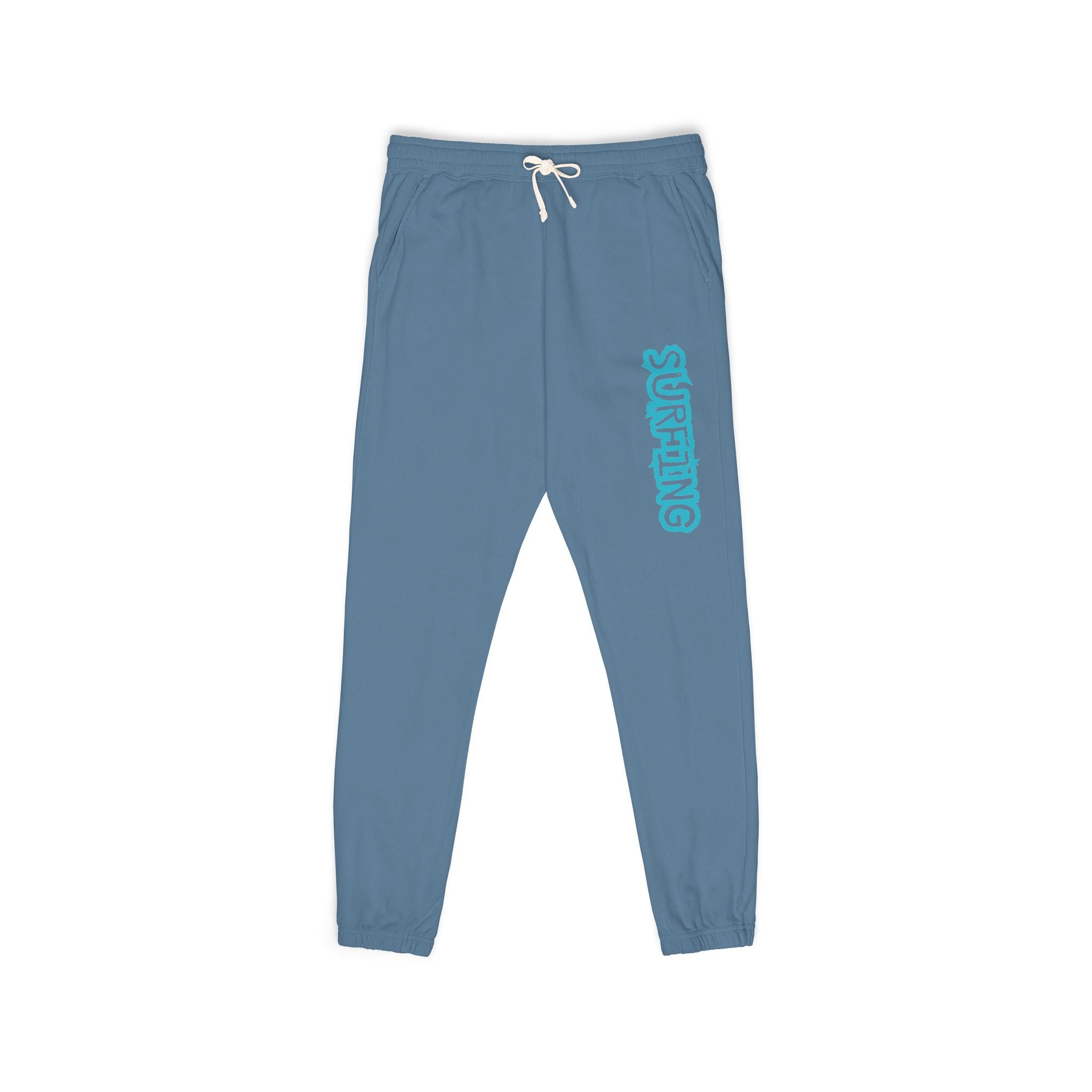 Surfboard Sunset Sweatpants — Surf Graphic Fleece Joggers