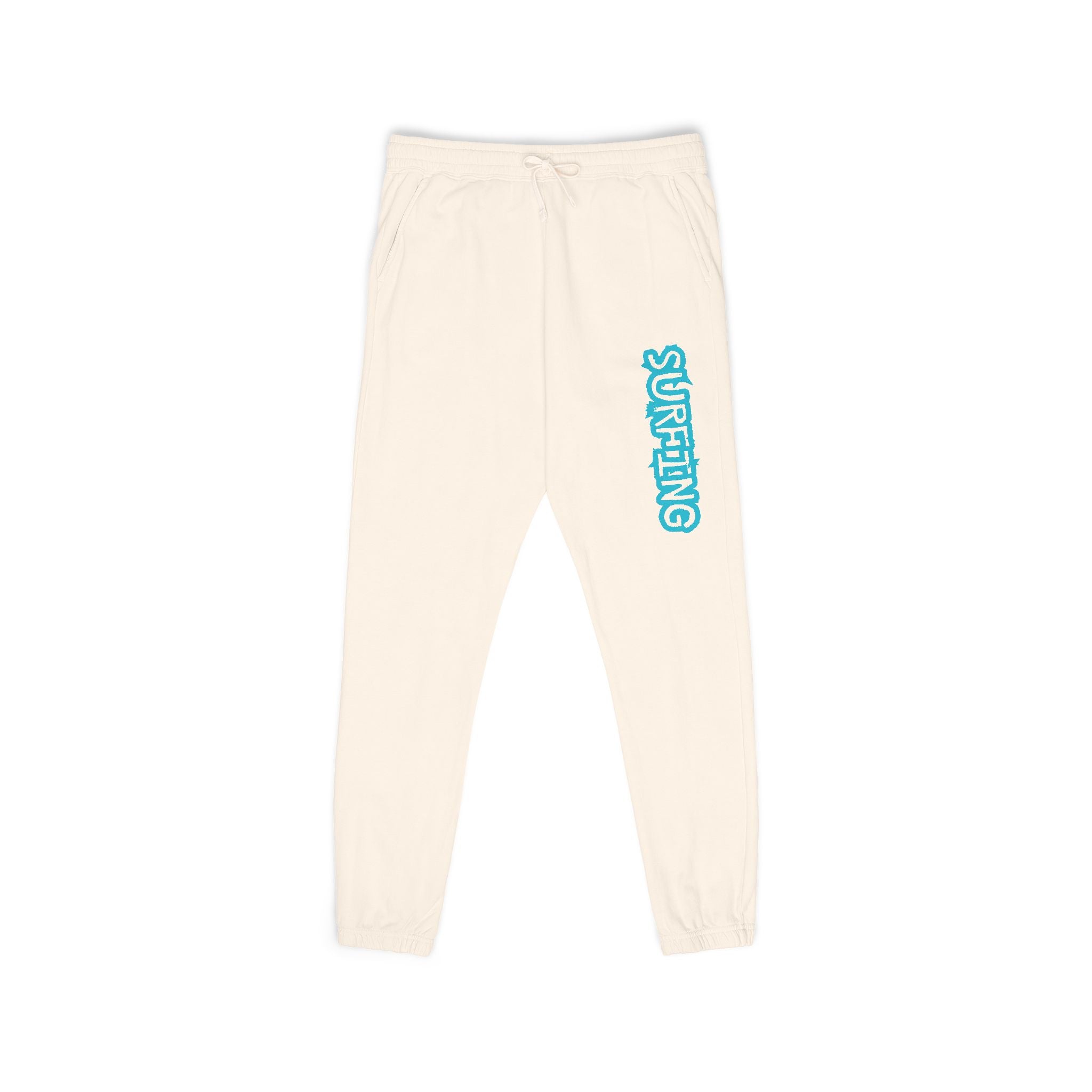 Surfboard Sunset Sweatpants — Surf Graphic Fleece Joggers