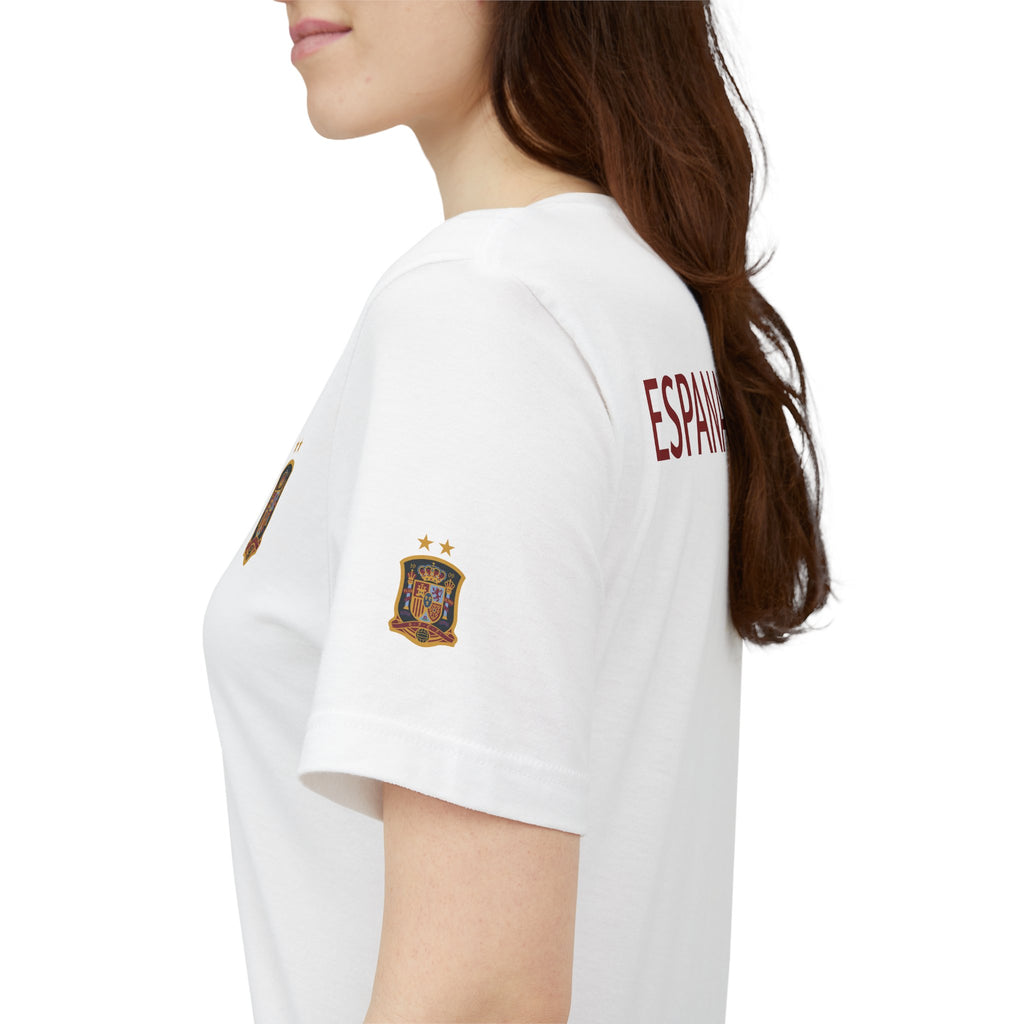 Spain Pride Unisex T-Shirt, Casual Wear, Spain Tee, Travel Souvenir, Sports Fan Gear, Spain Gifts, Cool Summer Shirt