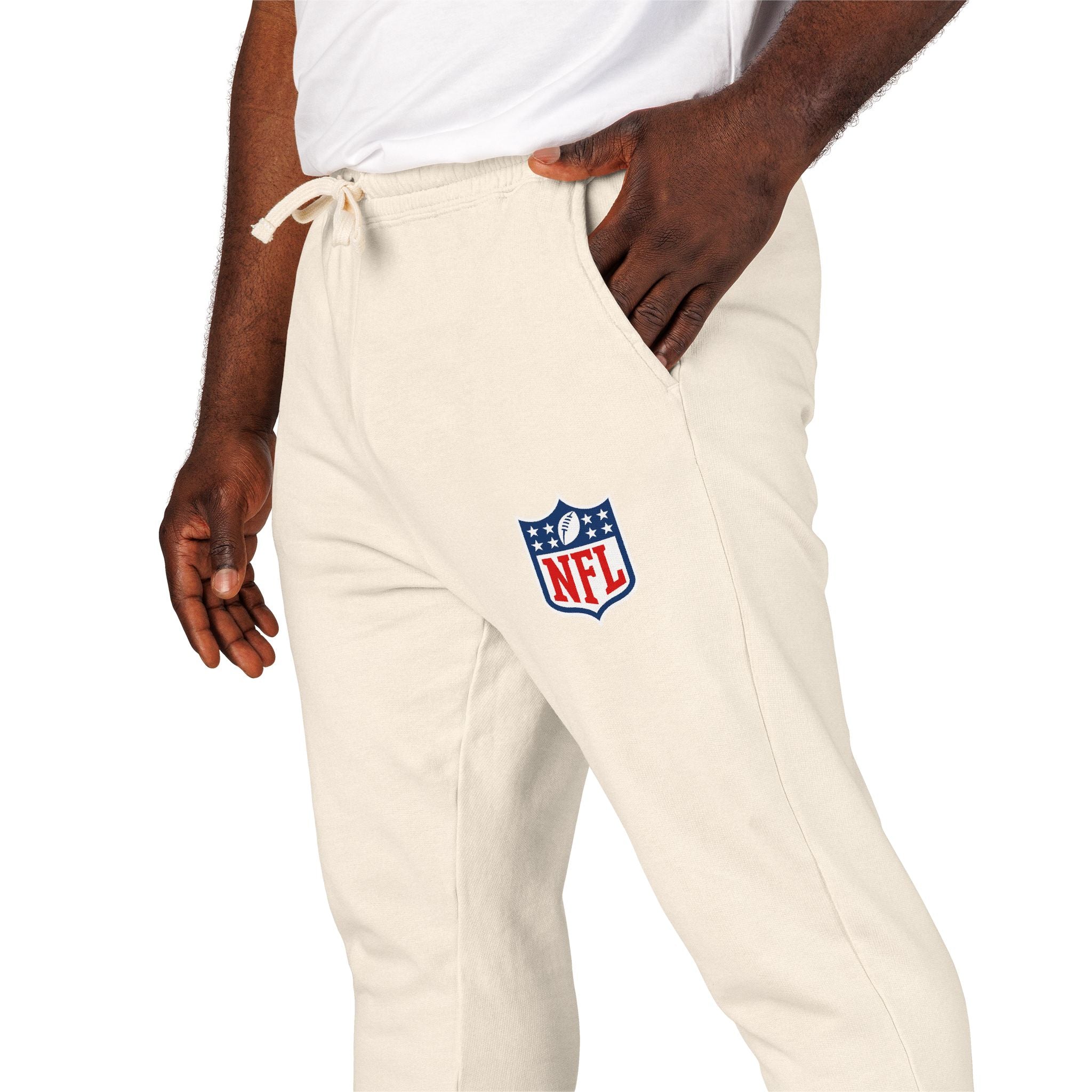 NFL Logo Fleece Sweatpants  Garment-Dyed Joggers