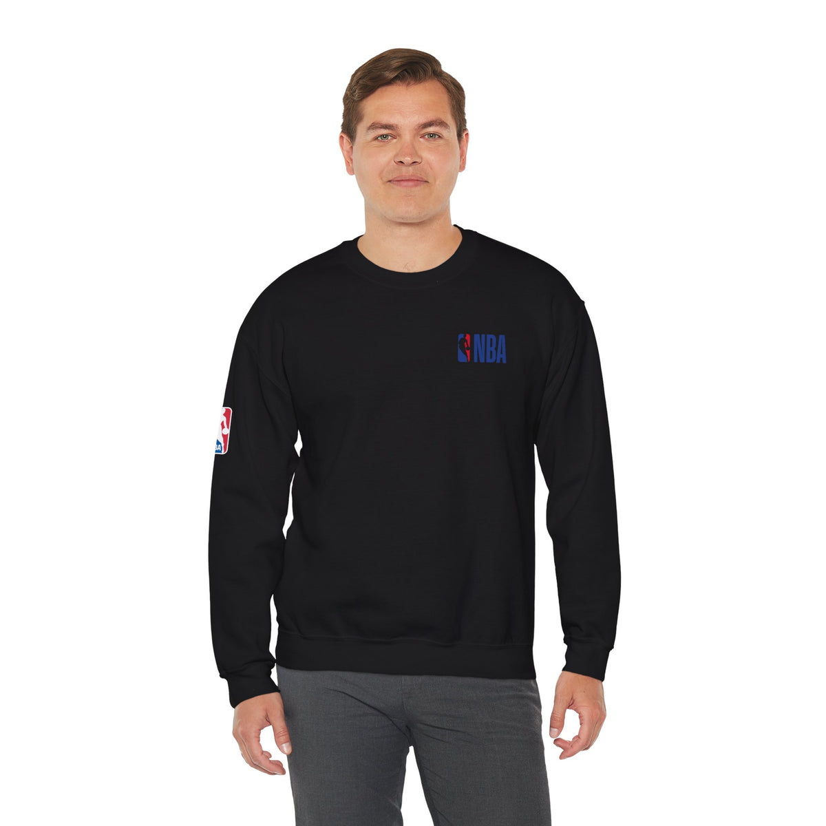 NBA Minimal Logo Crewneck Sweatshirt
