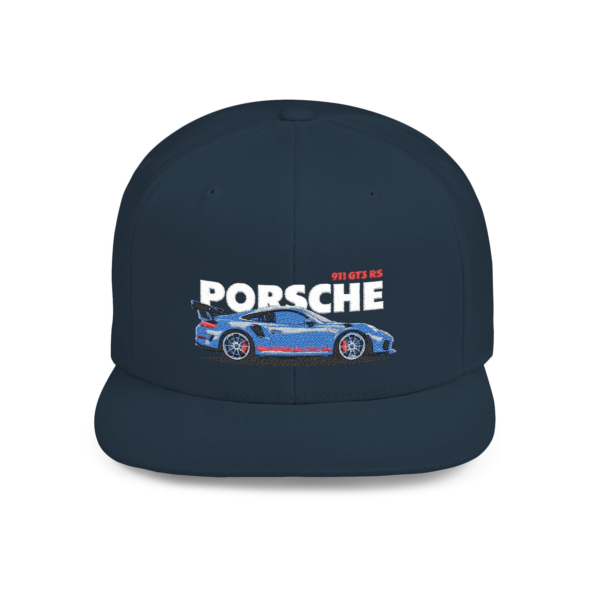 Porsche Flat Bill Snapback Hat, Stylish Cap for Car Enthusiasts, Trendy Headwear, Gift for Him, Vintage Car Hat