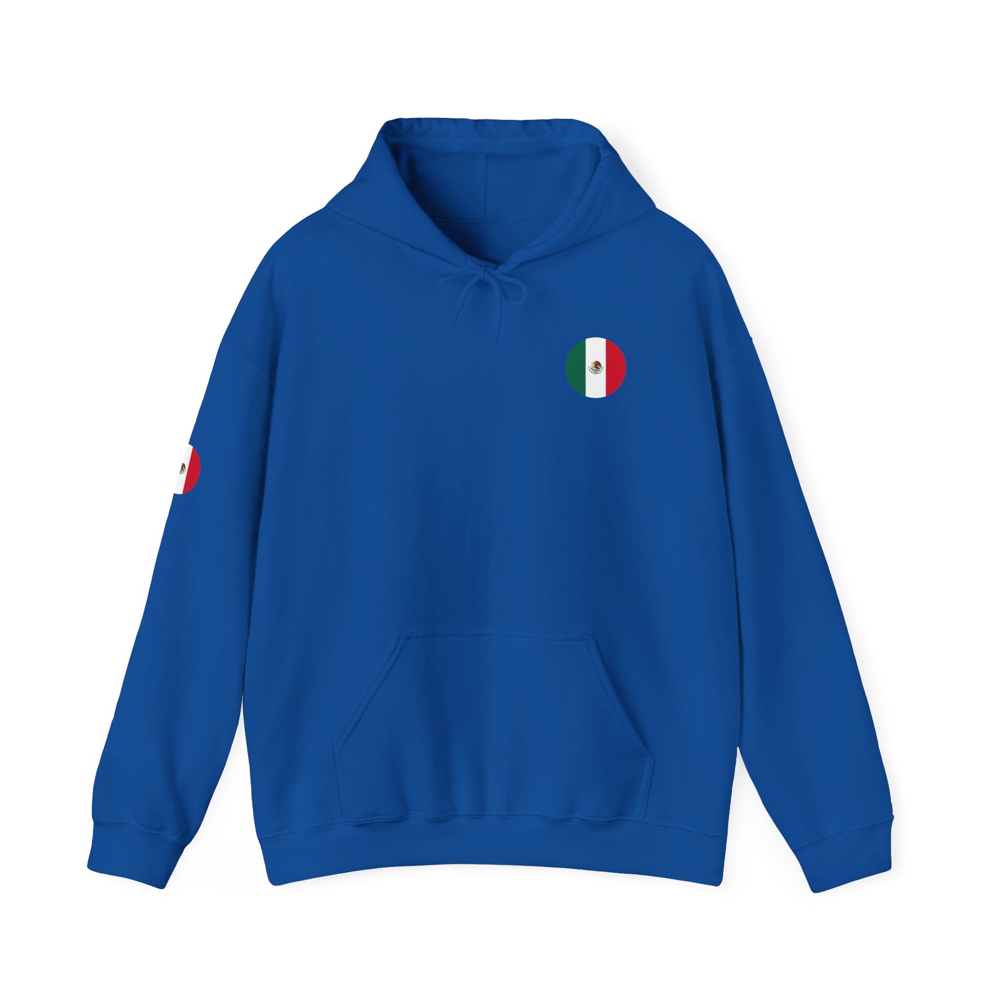 Mexico Flag Hoodie  Minimal Mexican Pride Pullover