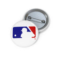 Baseball Logo Pin Button  Custom Team Baseball Badge