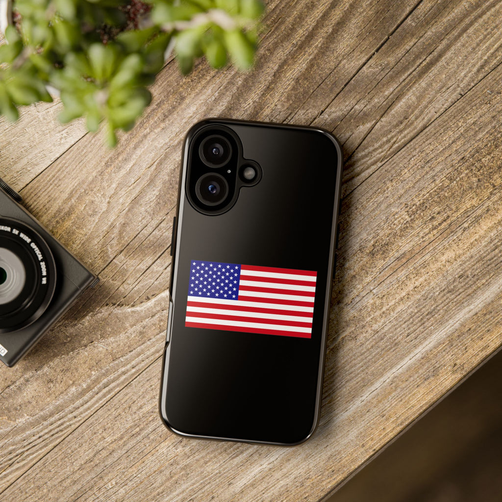 American Flag Phone Case  Patriotic Tough Case for 4th of July & Everyday Protection