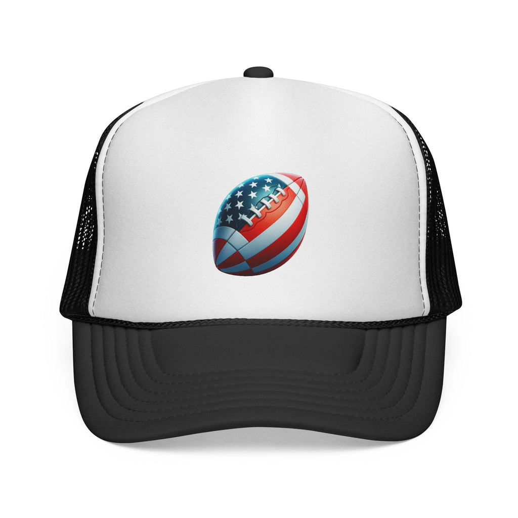 American Football Trucker Cap  Retro Gridiron Hat