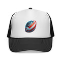 American Football Trucker Cap  Retro Gridiron Hat