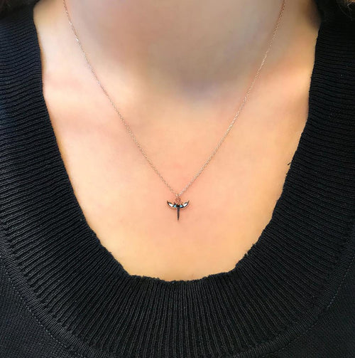 Angel 925 Sterling Silver Necklace.