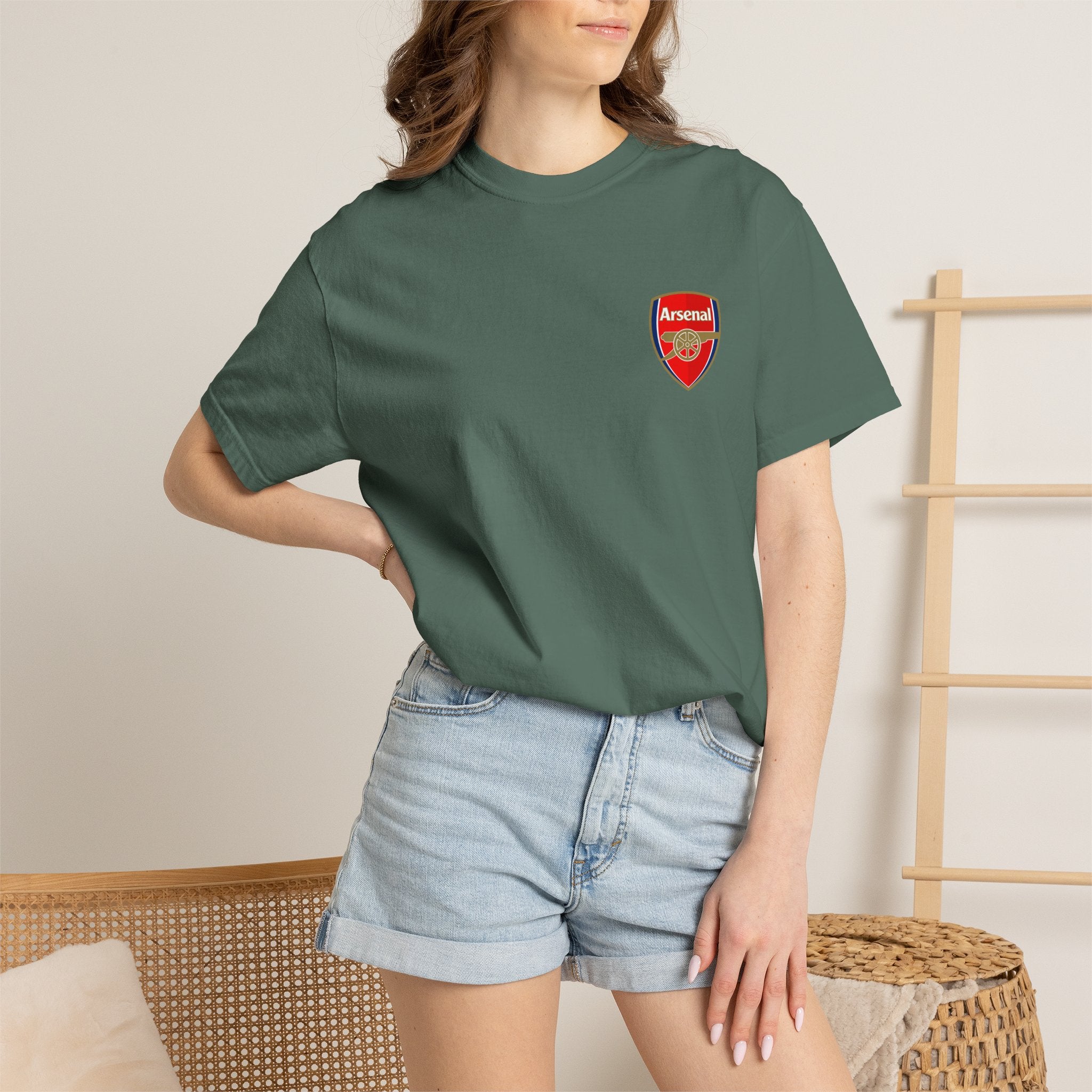 Arsenal Crest T-Shirt — Football Club Logo Tee