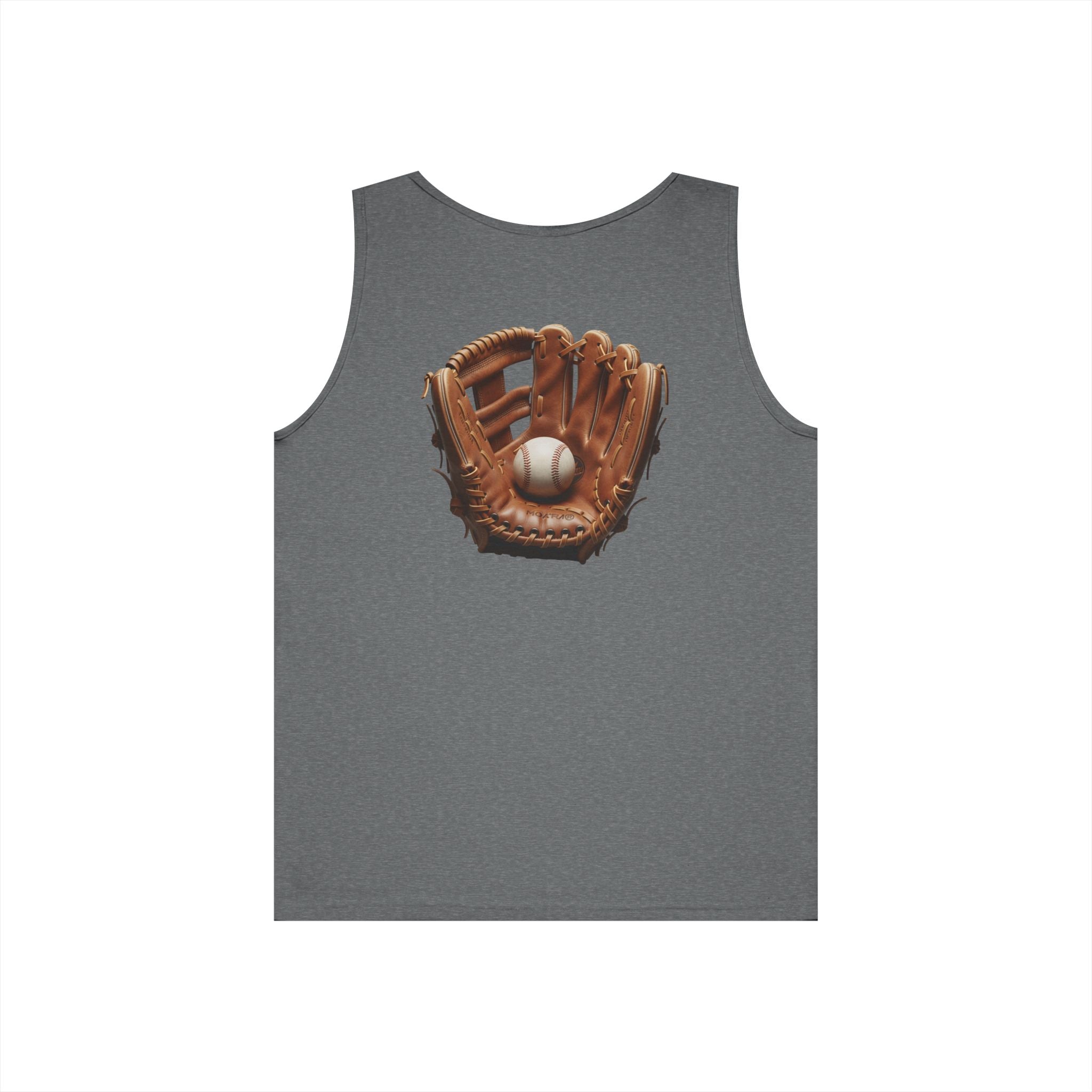 Baseball Glove Tank Top  Vintage Mitt & Ball Graphic