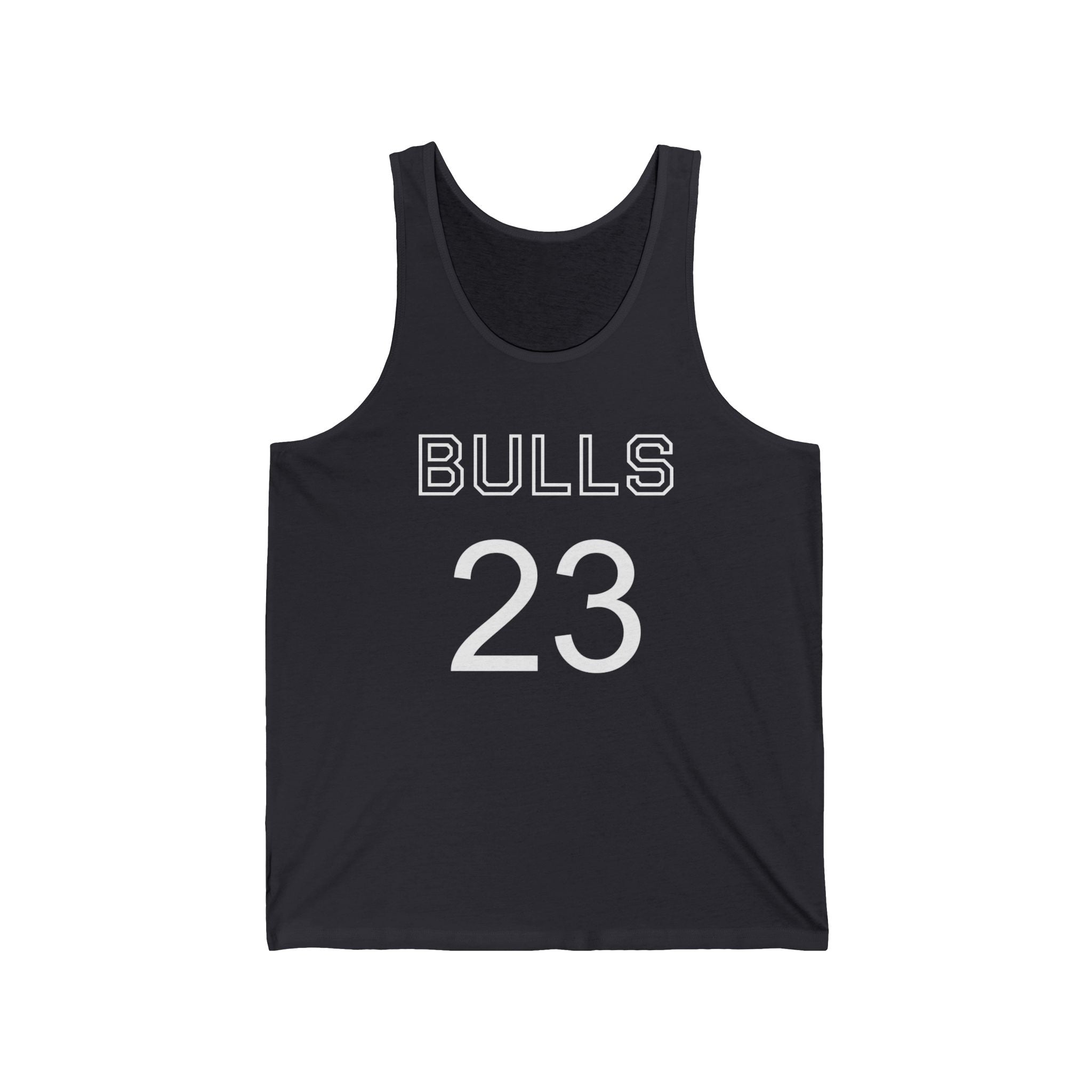 Bulls 23 Tank Basketball Jersey Number Athletic Apparel