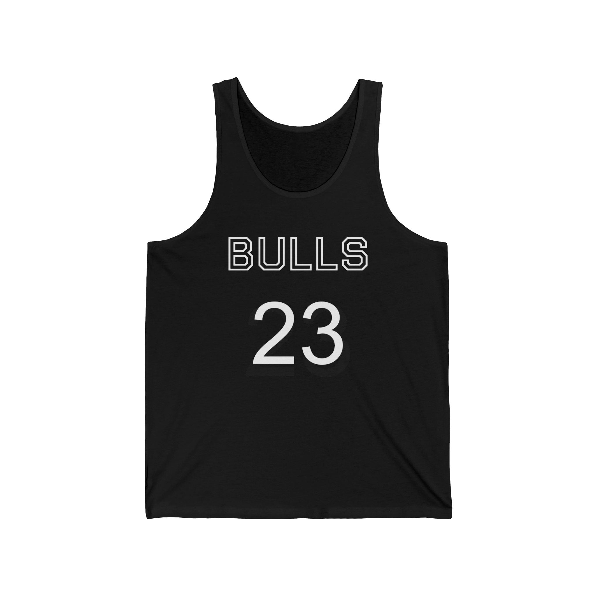 Bulls 23 Tank Basketball Jersey Number Athletic Apparel