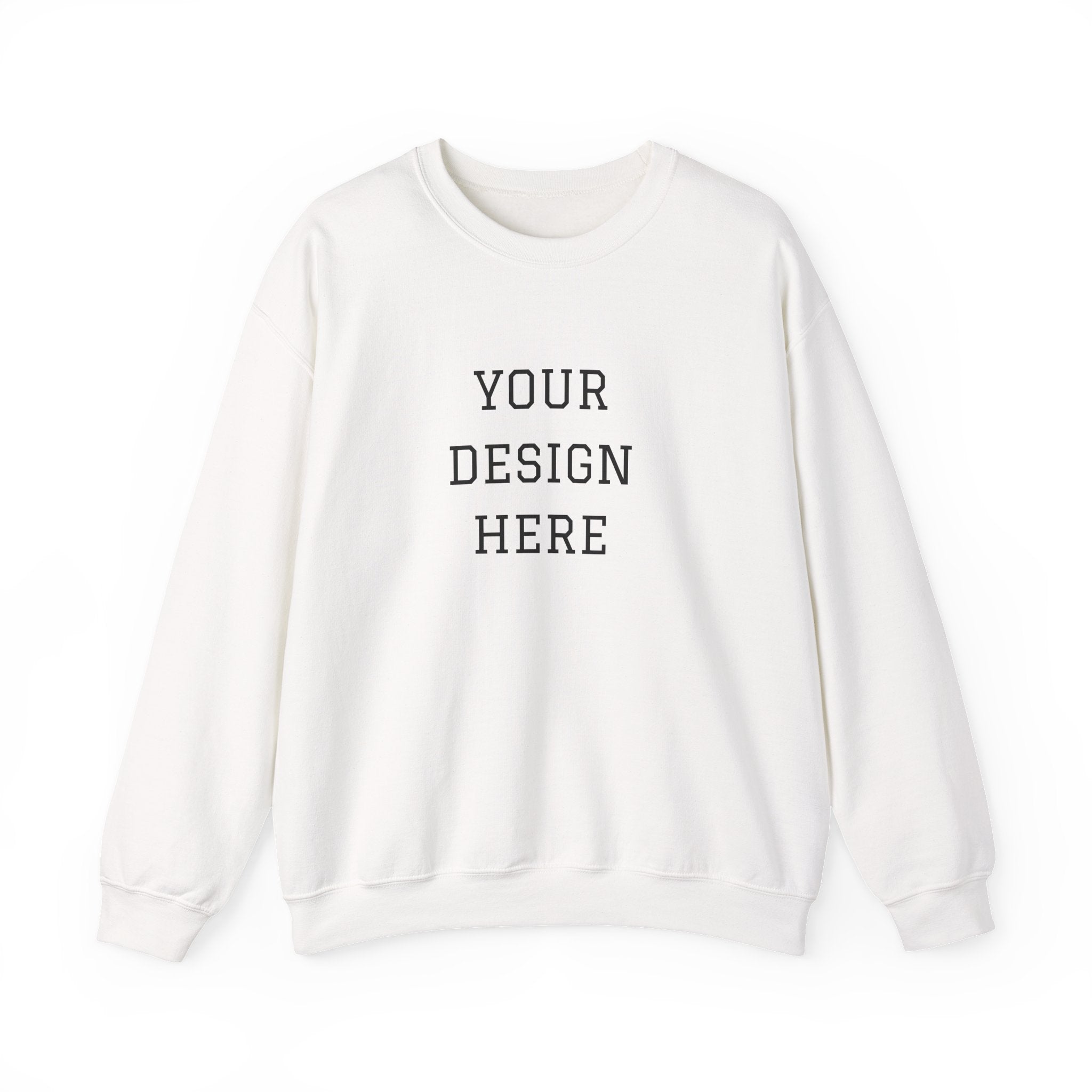 Customizable Message Sweatshirt Personalized Text Crewneck