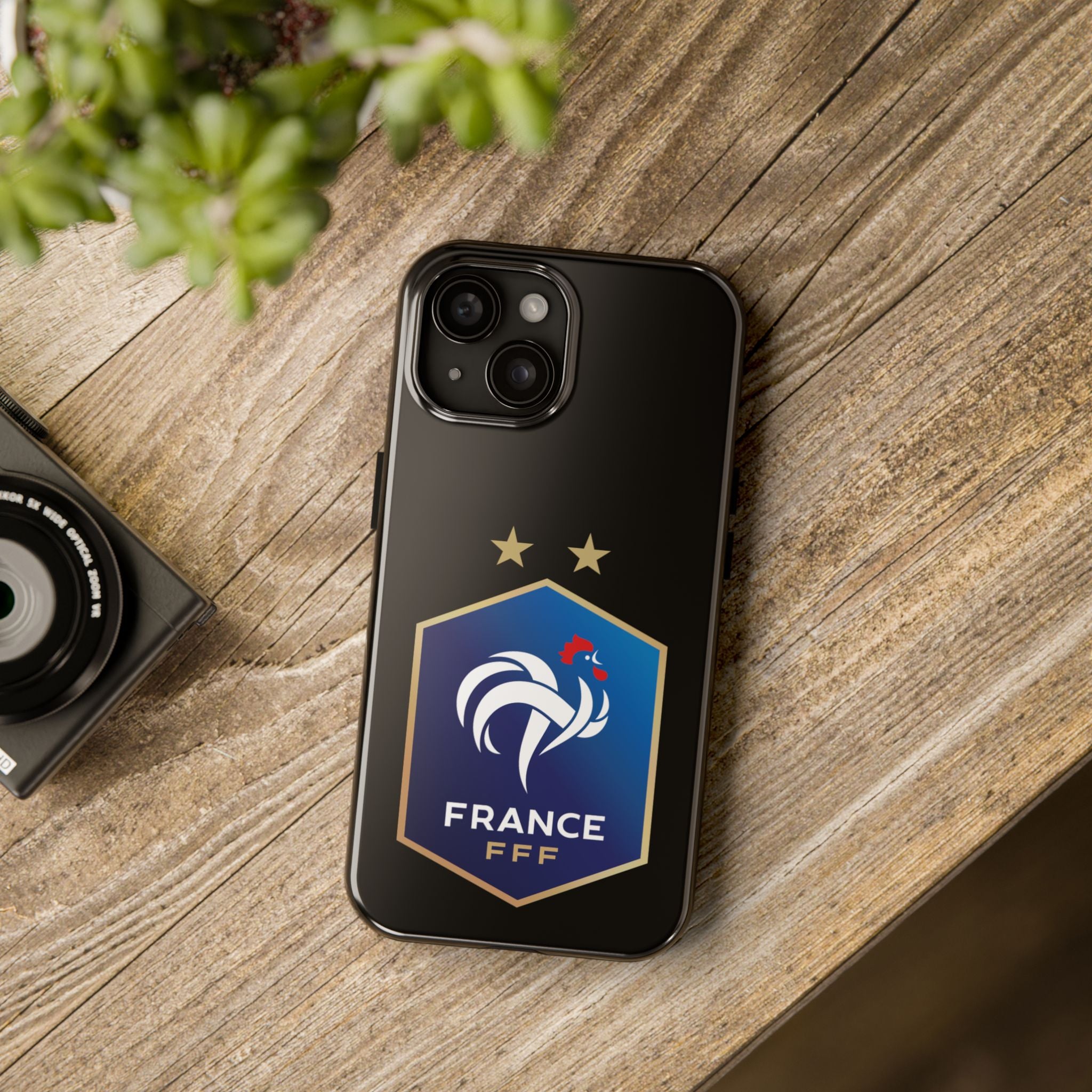 France Football Crest Tough Phone Case  Protective Soccer Team iPhone Cover