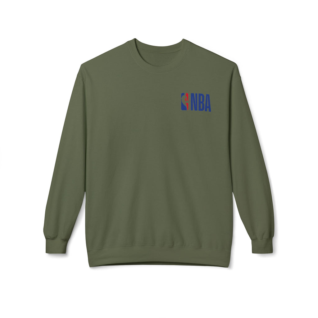 NBA Logo Sweatshirt Basketball Logo Crewneck