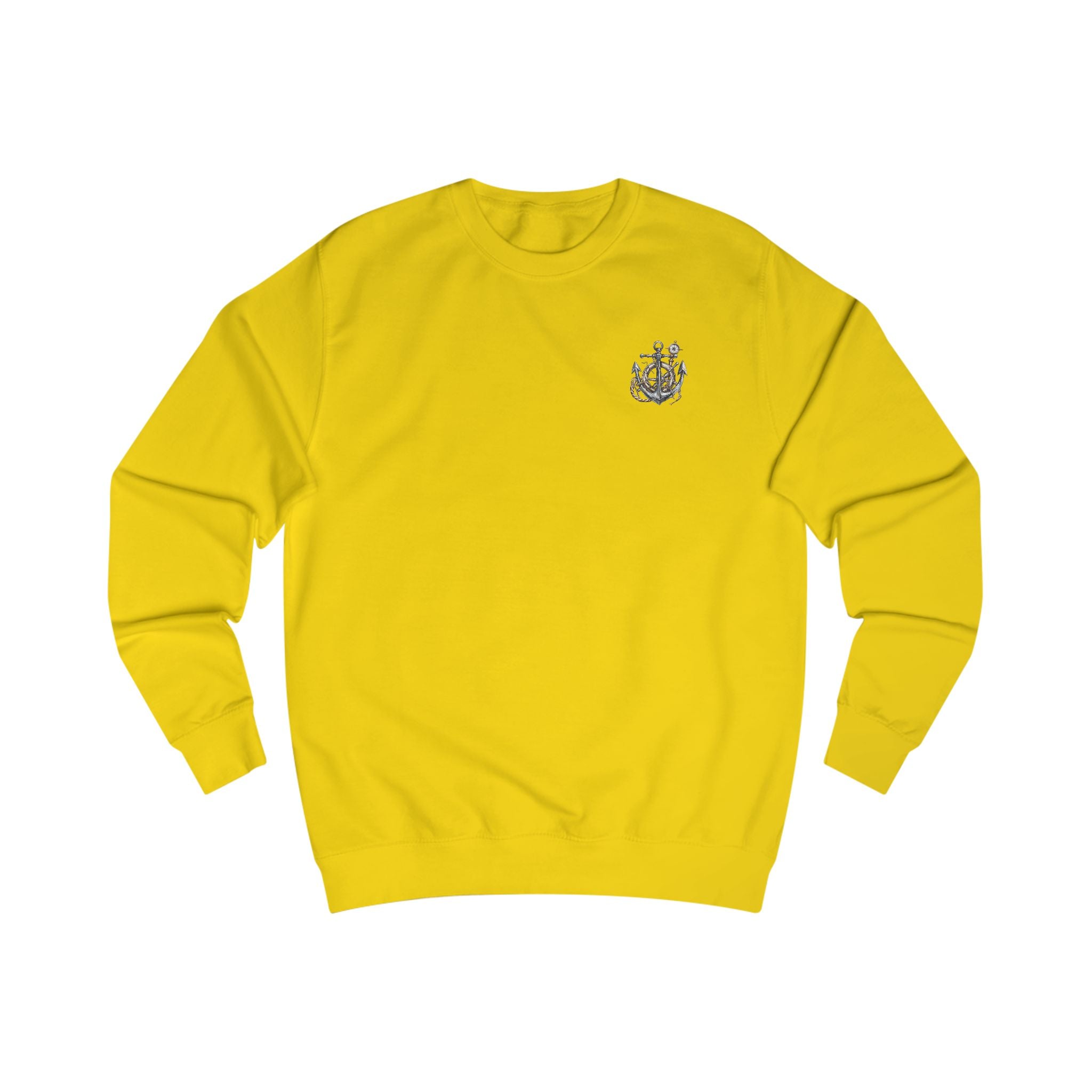 Nautical Compass Sweatshirt  Vintage Maritime Crewneck