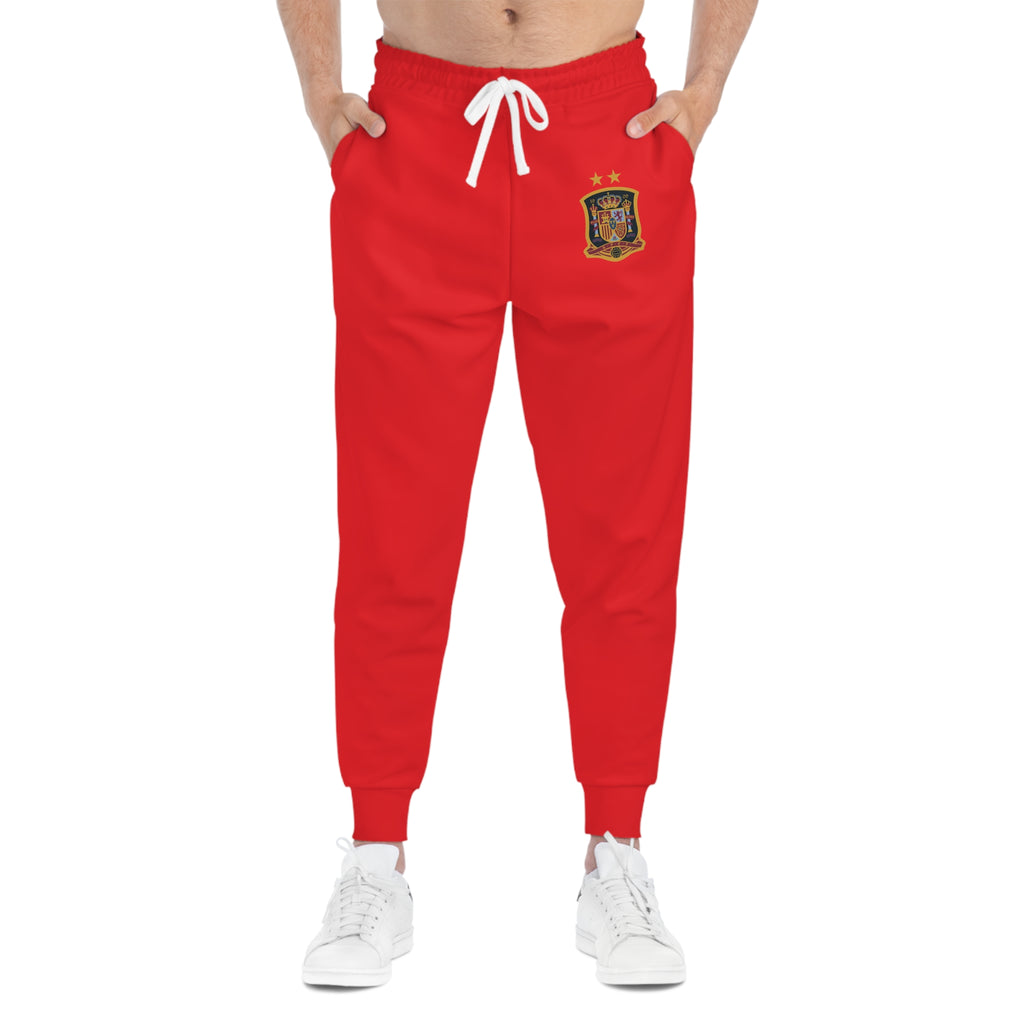 Spain Tracksuit Gold Athletic Joggers