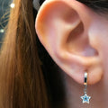 Star 925 Sterling Silver Earrings56428525