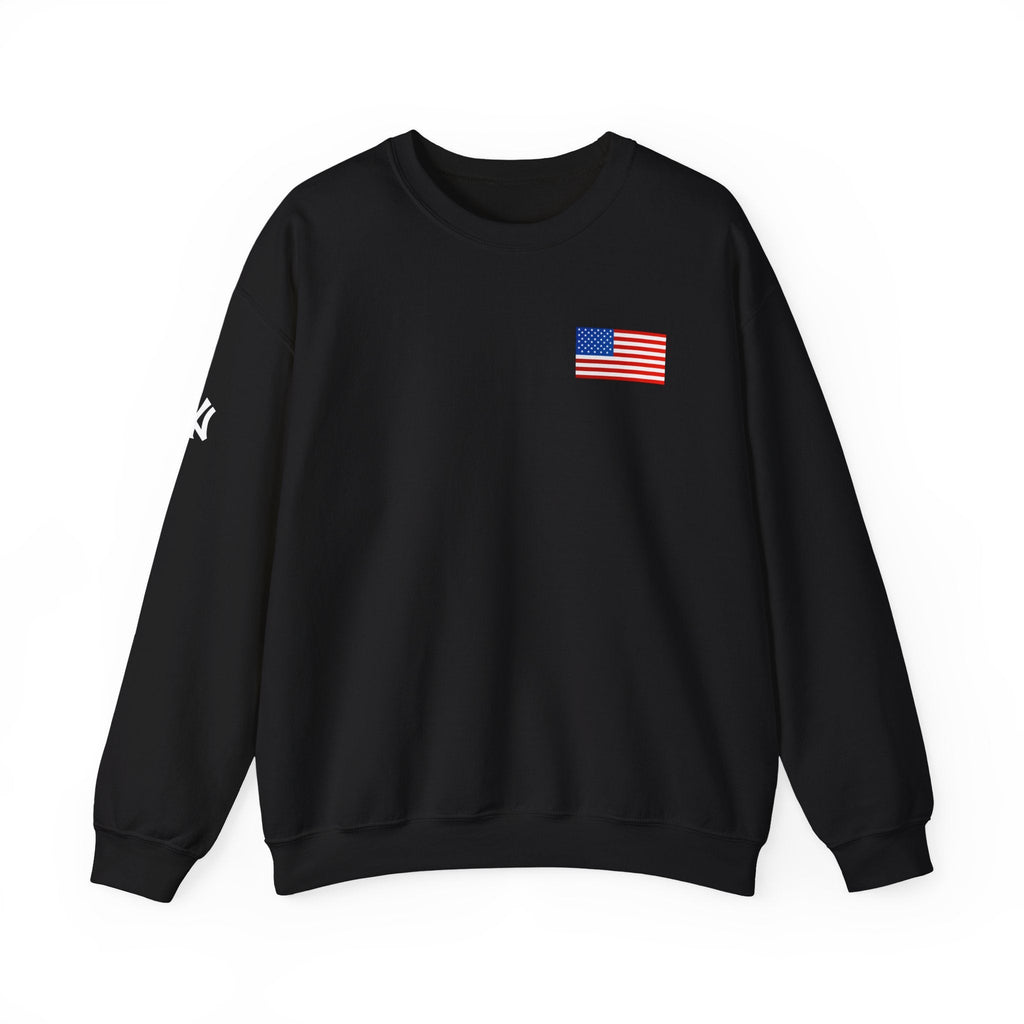 American Flag Sweatshirt | USA Stars Stripes Patriotic Crewneck - Etna Gift
